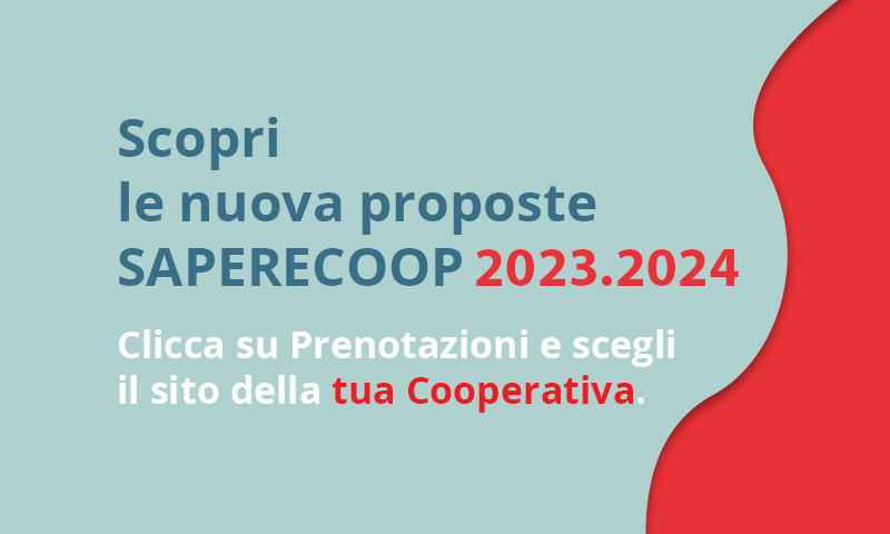 Scopri le nuove proposte Saperecoop 2023 2024
